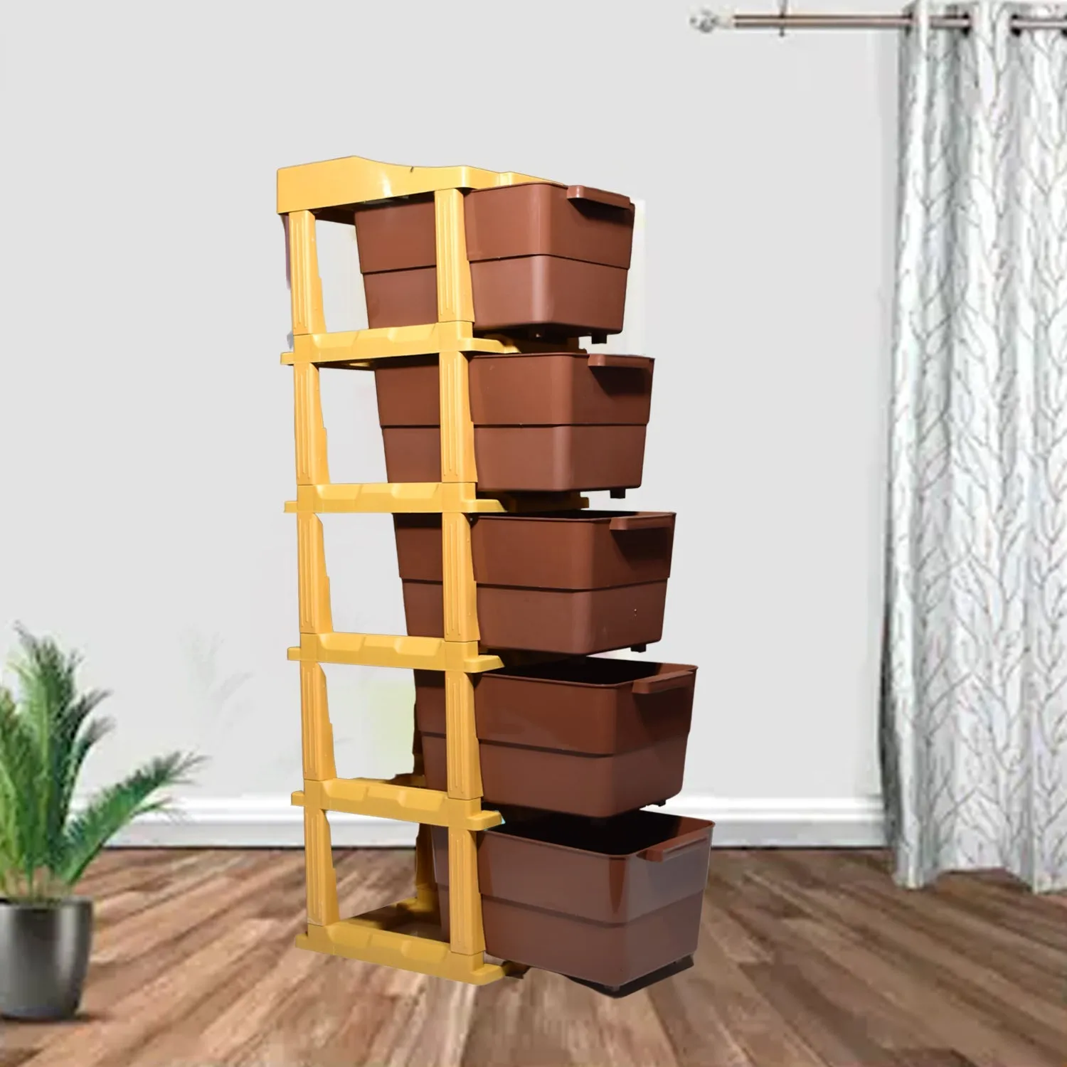 1151A 5 Tier Modular Drawer Used for storing different-different types of equipments and stuffs.