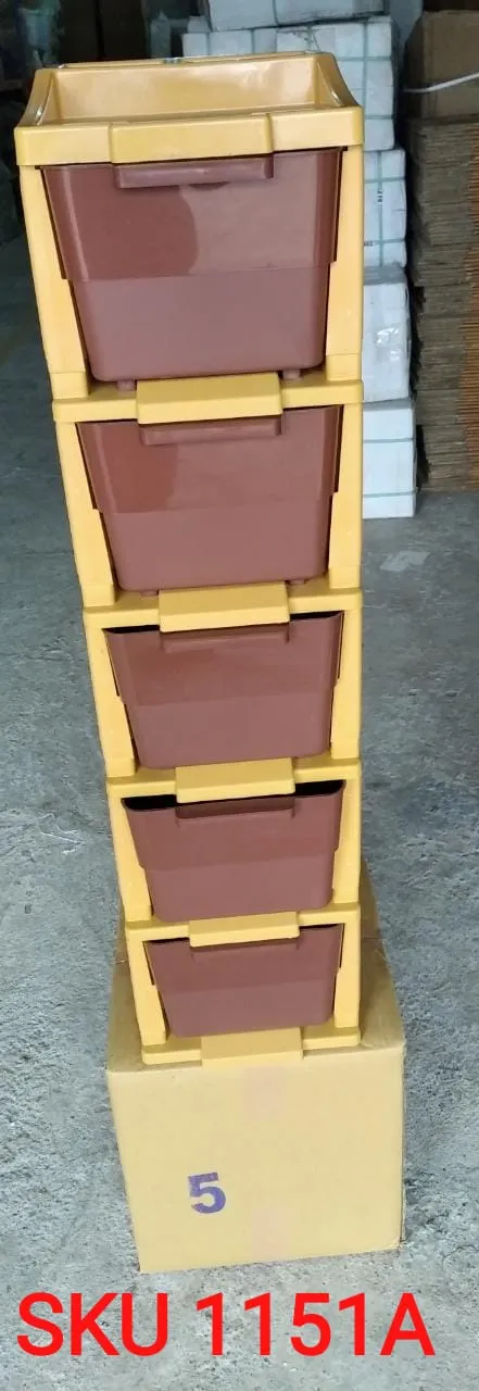 1151A 5 Tier Modular Drawer Used for storing different-different types of equipments and stuffs.
