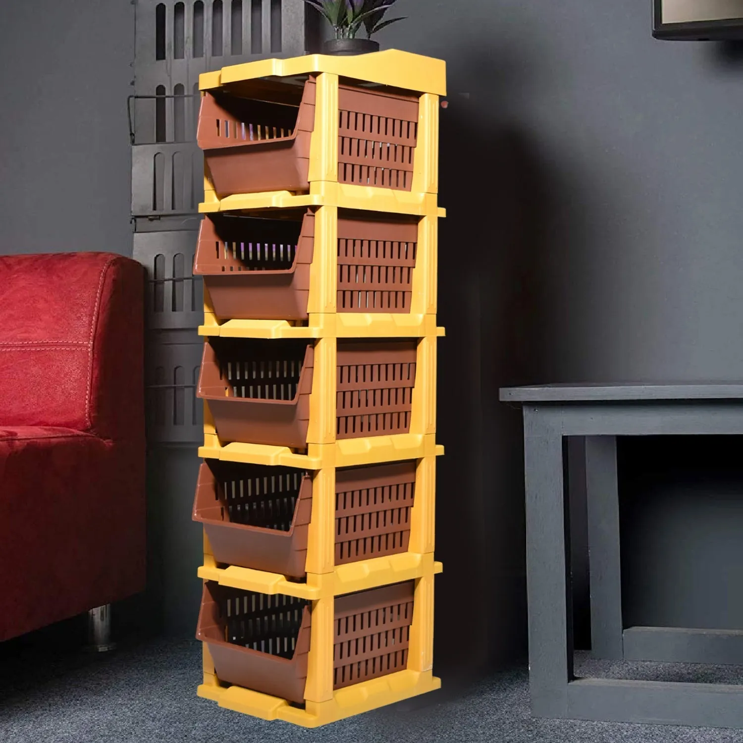 1151B 5 Tier Modular Drawer Used for storing different-different types of equipments and stuffs.