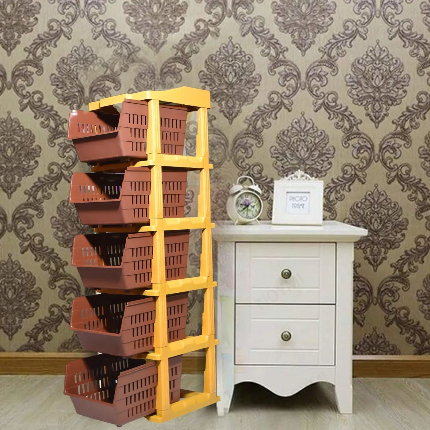 1151B 5 Tier Modular Drawer Used for storing different-different types of equipments and stuffs.