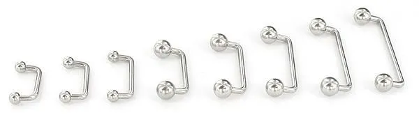 16g 90Â° Titanium Surface Barbell