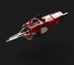 20 Red Tattoo Needles for Police Cartridge Machines