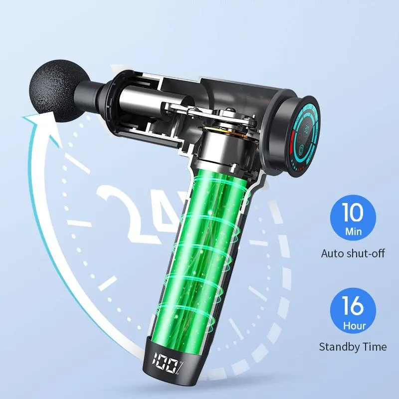 7-Speed Carbon Fiber Muscle Vibration Massager