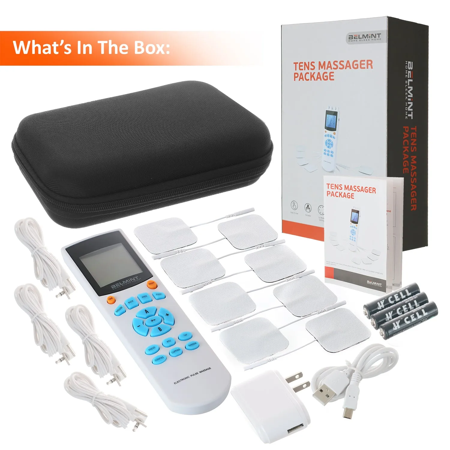 Advanced TENS Unit Electronic Pulse Muscle Stimulator