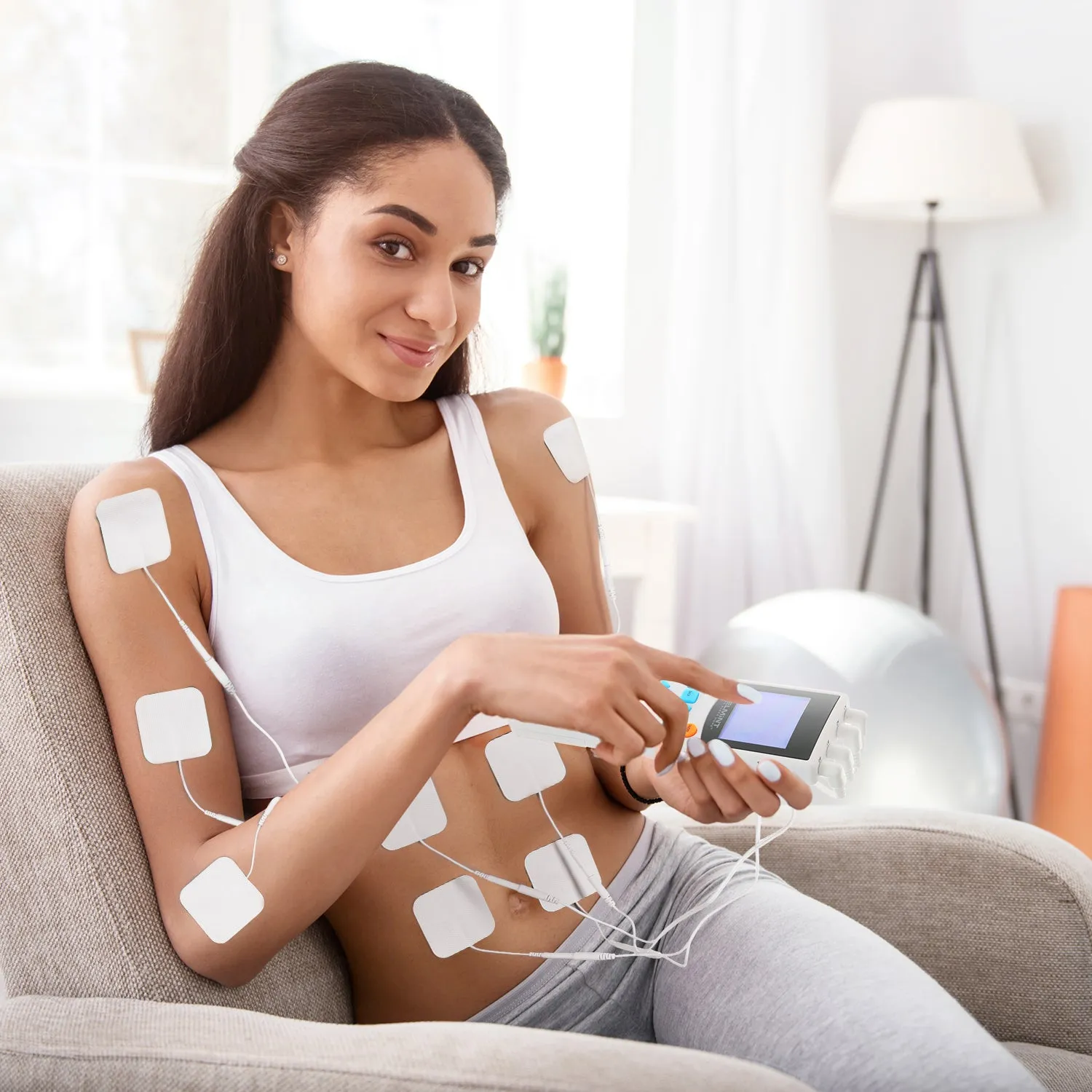 Advanced TENS Unit Electronic Pulse Muscle Stimulator