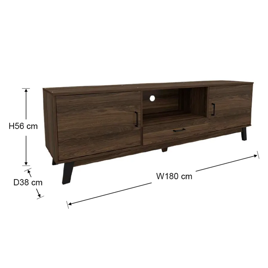 Aiden 180 cm Mid TV Rack