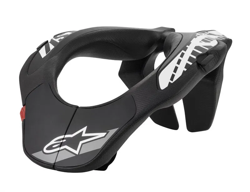 Alpinestars Youth Kids Black White Neck Support
