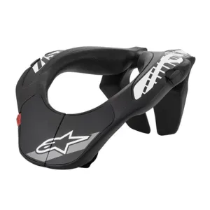 Alpinestars Youth Kids Black White Neck Support