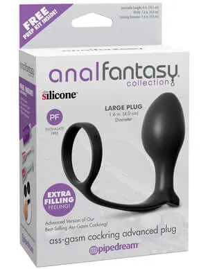 Ass-Gasm Cock Ring Advanced Plug: Explosive Pleasure and Performance Enhancement