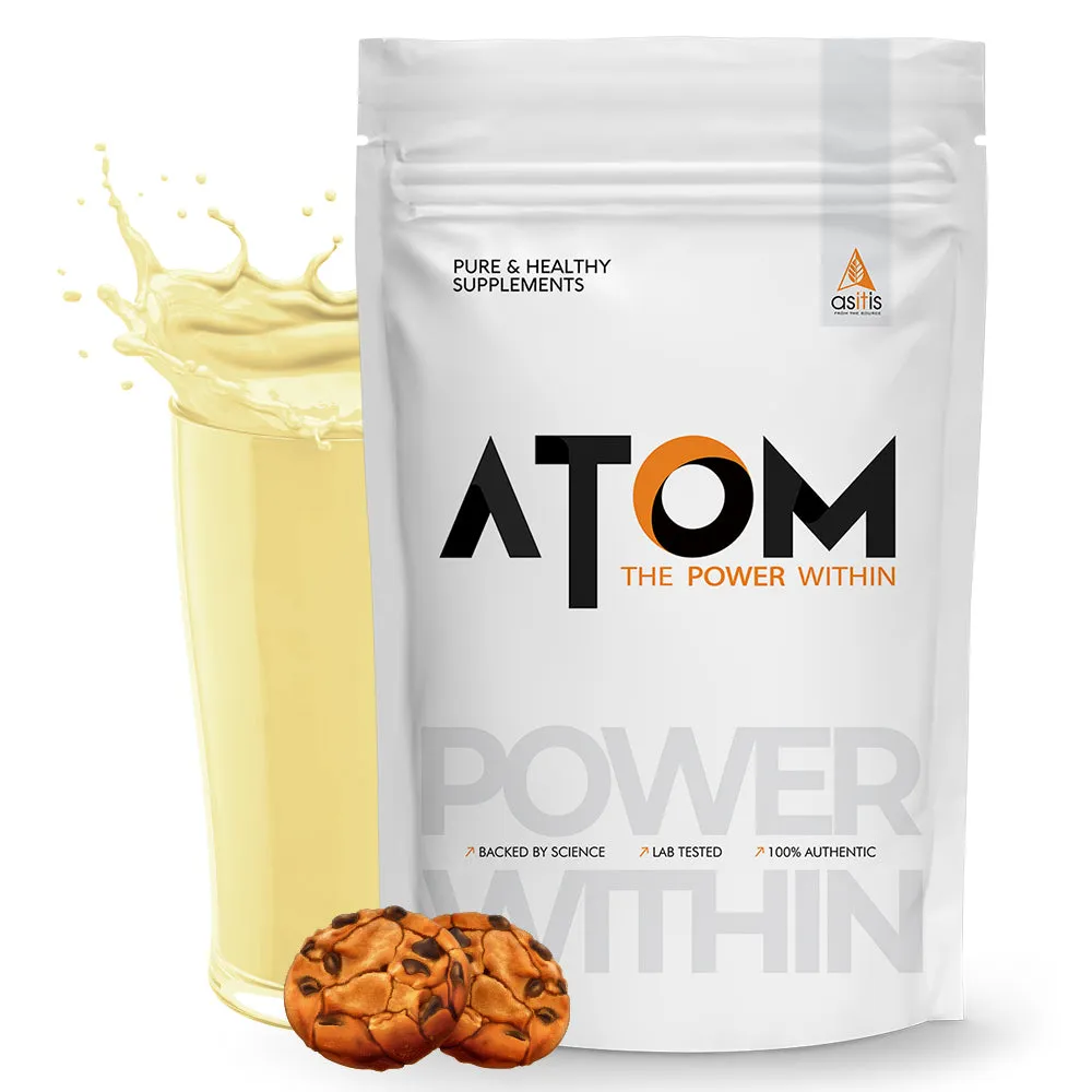 ATOM Beginners Whey Protein | Accelerates Muscle-building | Increases Body Strength