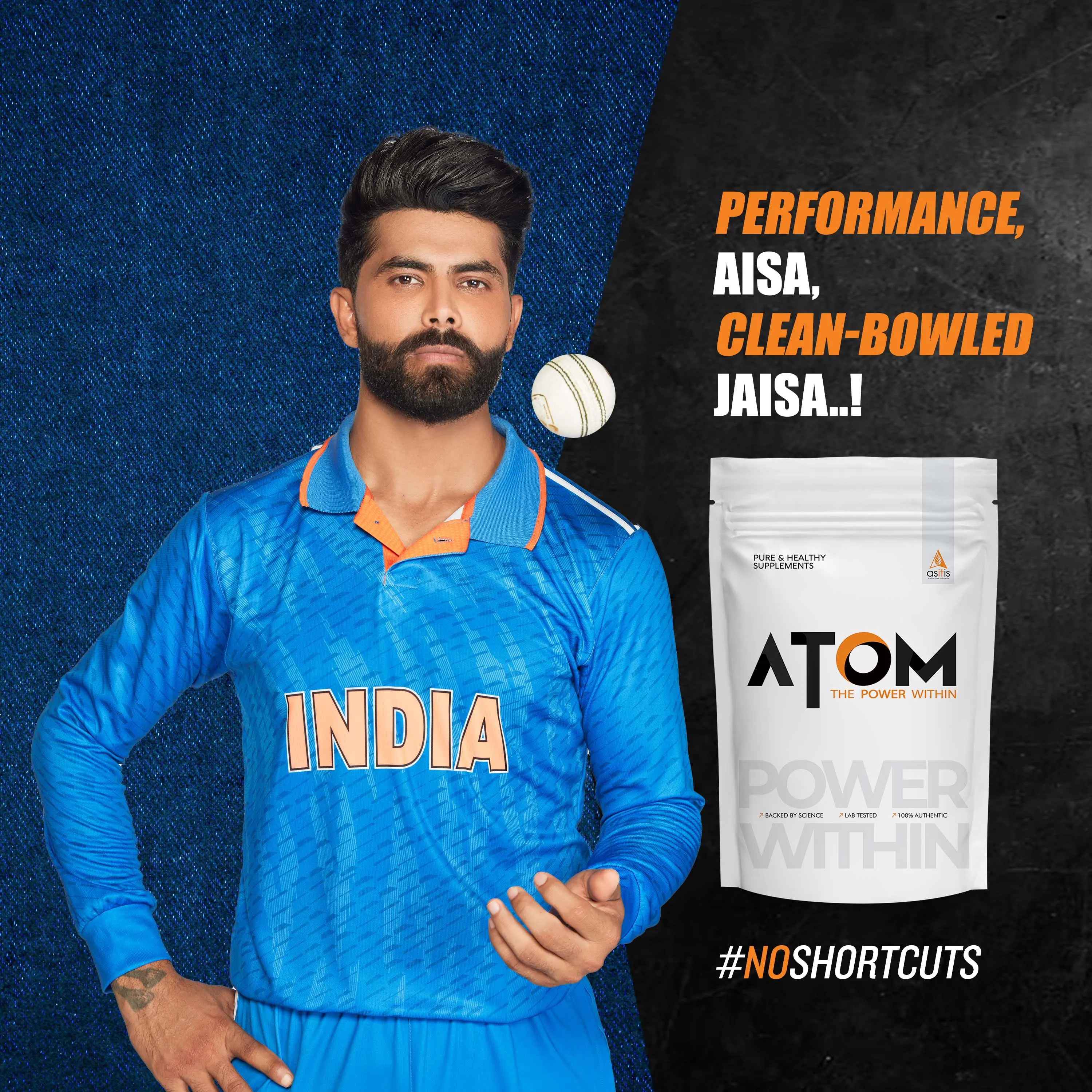ATOM Beginners Whey Protein | Accelerates Muscle-building | Increases Body Strength