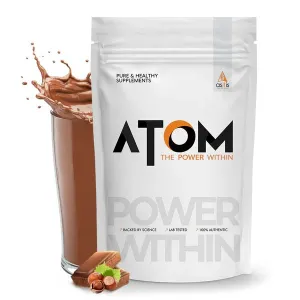 ATOM Beginners Whey Protein | Accelerates Muscle-building | Increases Body Strength