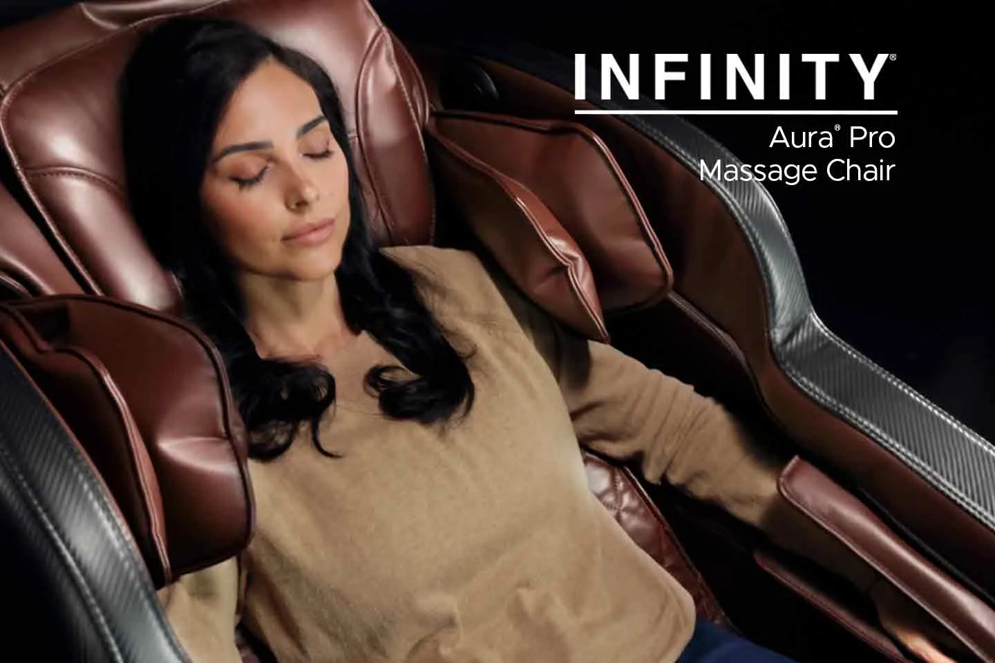Aura Pro Massage Chair - Brown
