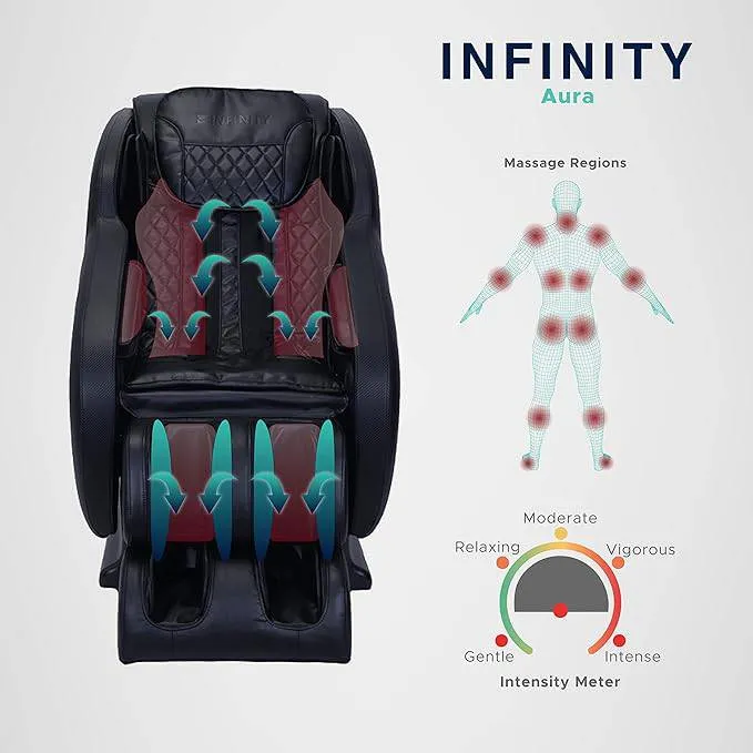Aura Pro Massage Chair - Brown