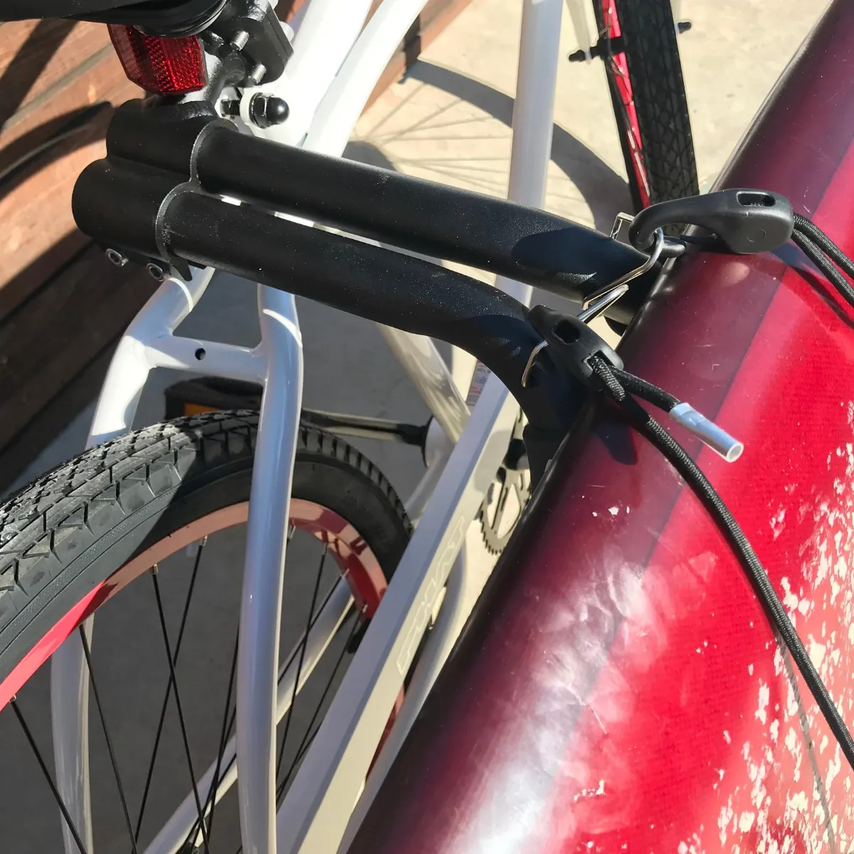 Bicycle Surfboard Rack