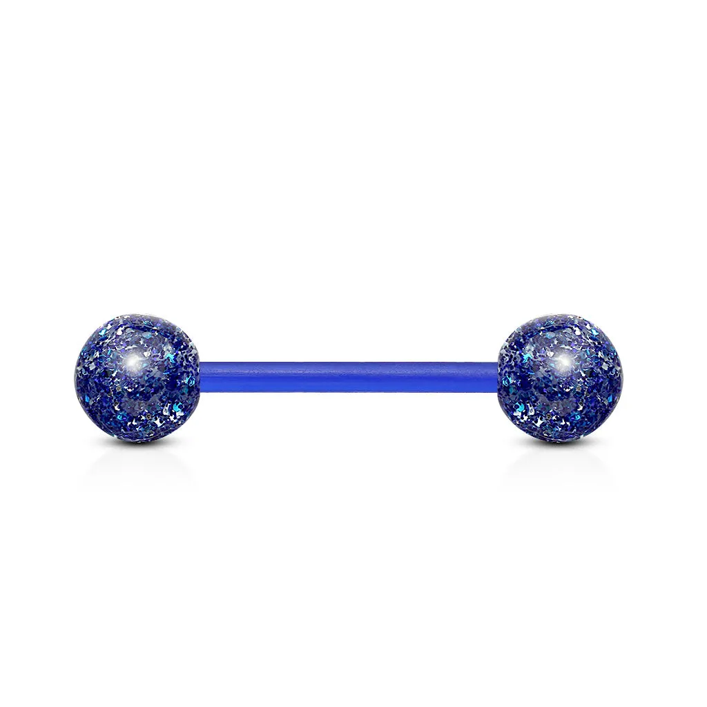 Bioflex Glitz Nips Glitter Flex Barbells