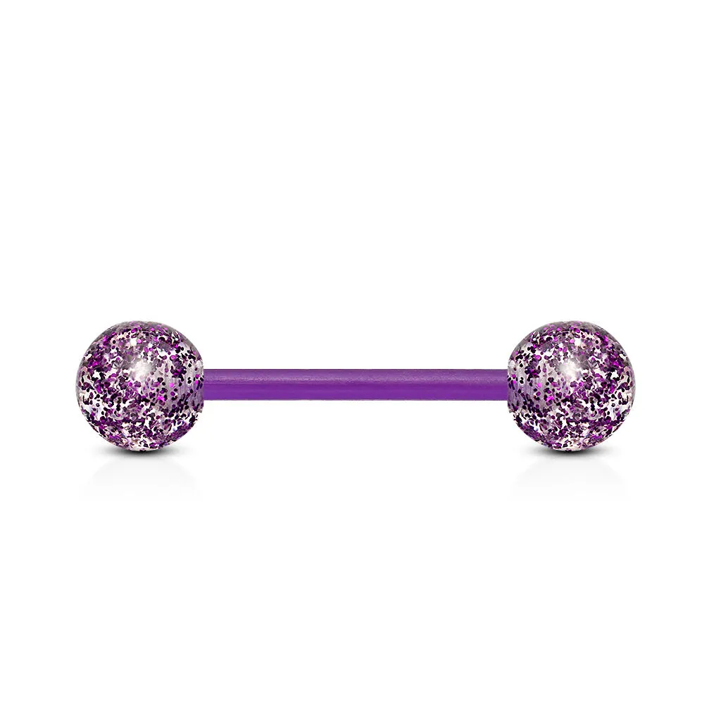 Bioflex Glitz Nips Glitter Flex Barbells