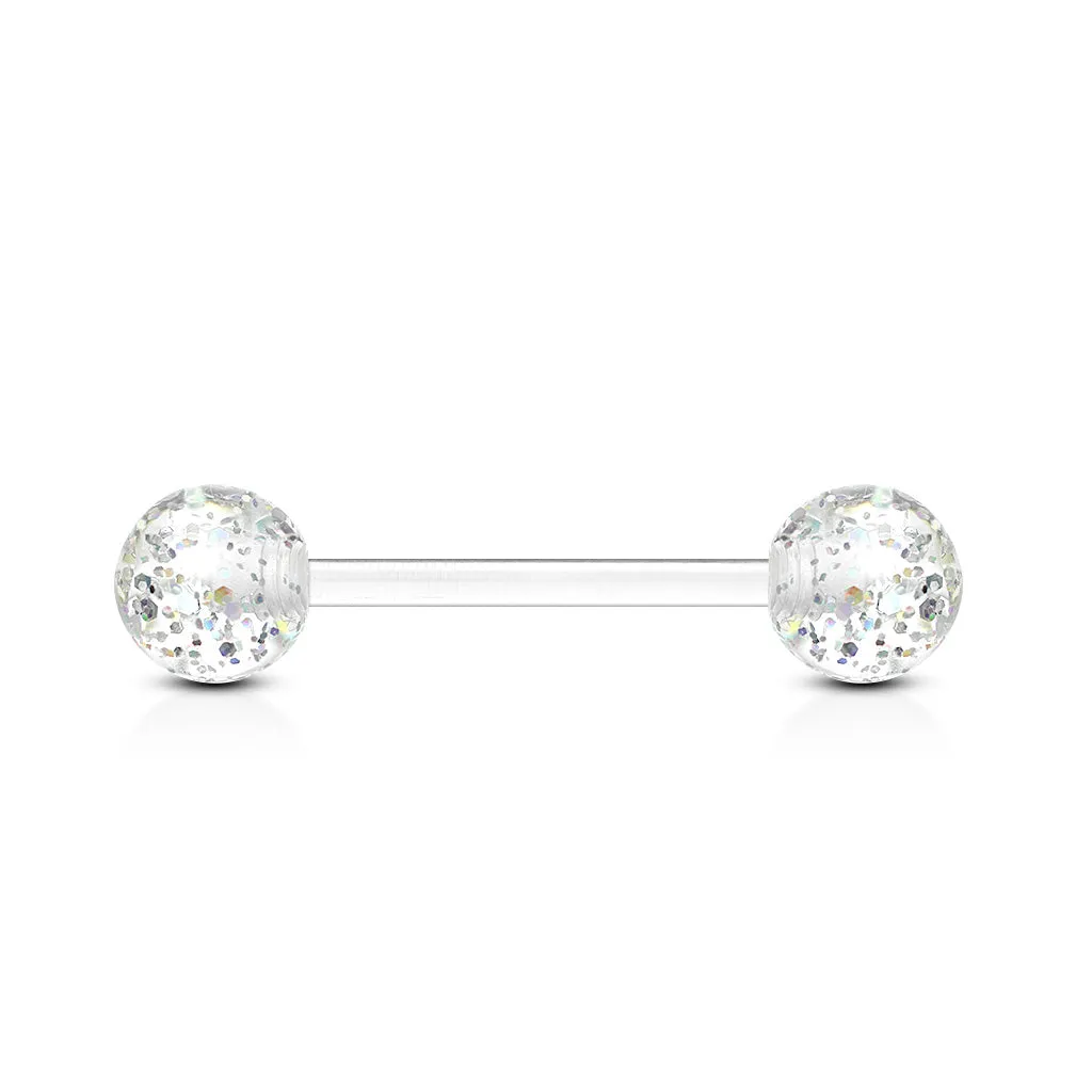 Bioflex Glitz Nips Glitter Flex Barbells