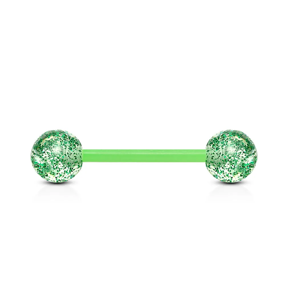 Bioflex Glitz Nips Glitter Flex Barbells