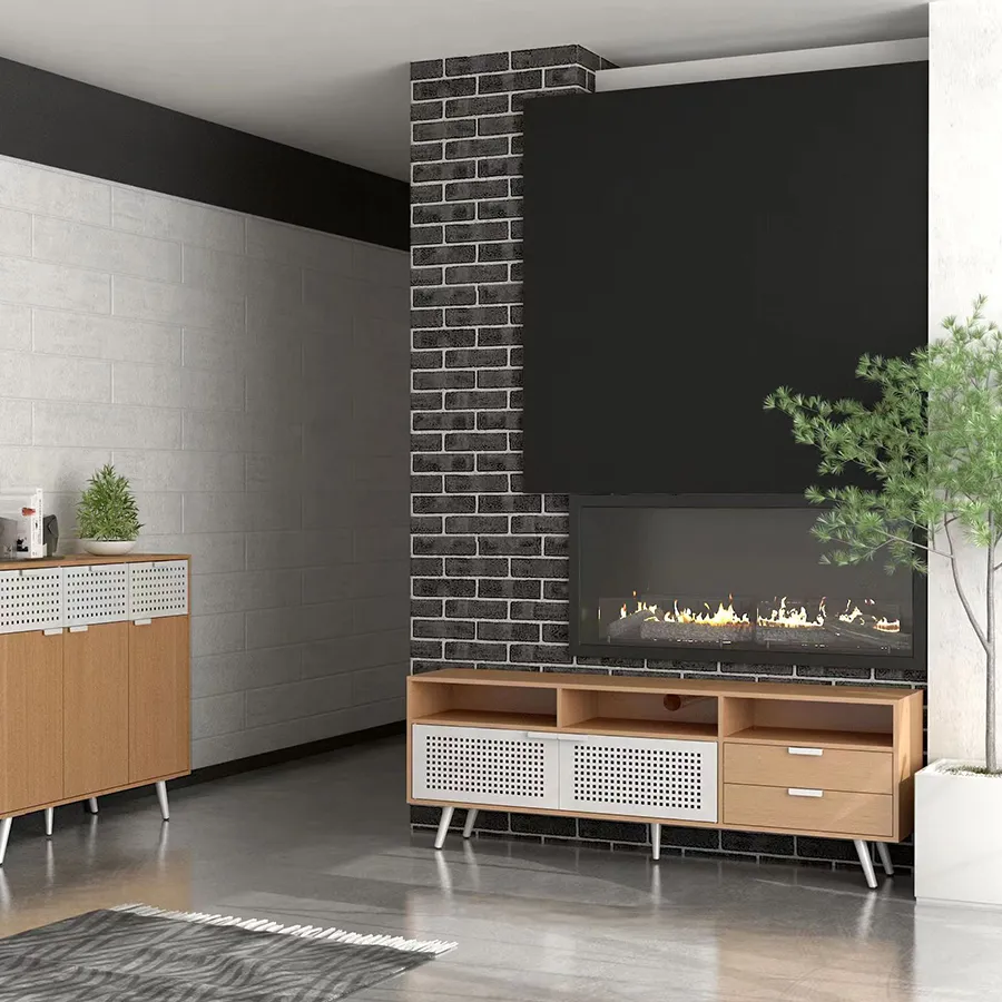 Brody 160 cm High TV Rack
