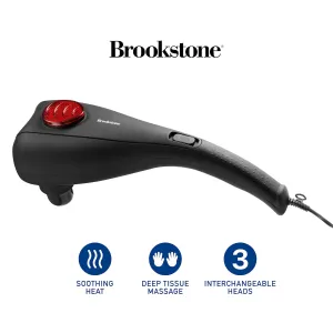 Brookstone Dual Head Percussion Massager