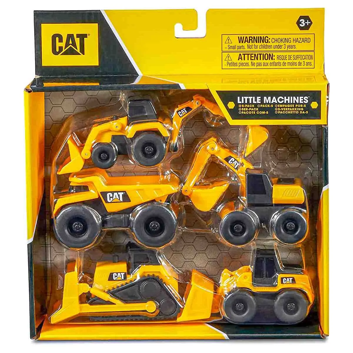 CAT Little Machines Construction Mini Vehicles 5 Pack