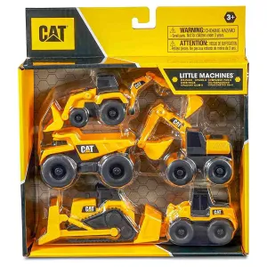 CAT Little Machines Construction Mini Vehicles 5 Pack