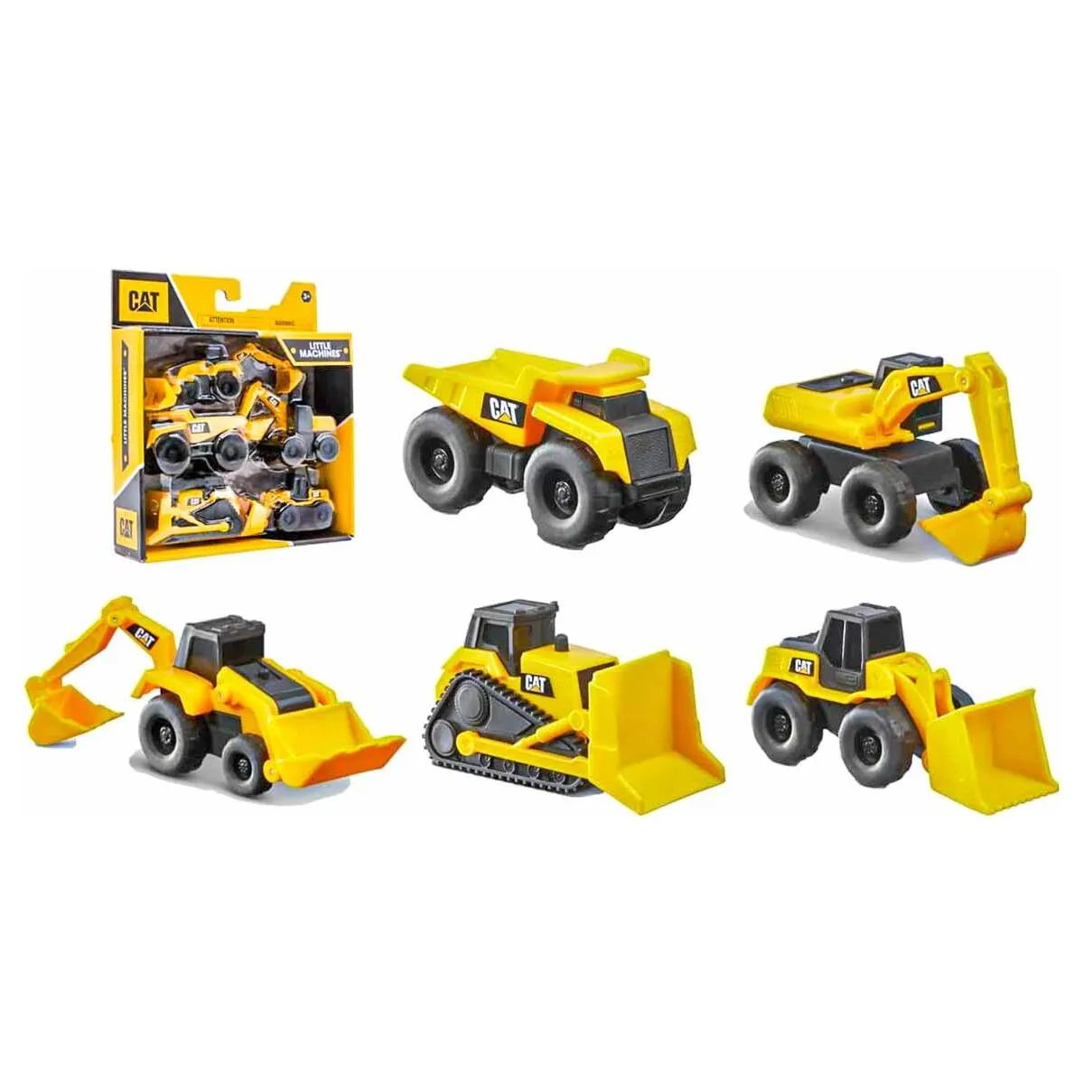 CAT Little Machines Construction Mini Vehicles 5 Pack