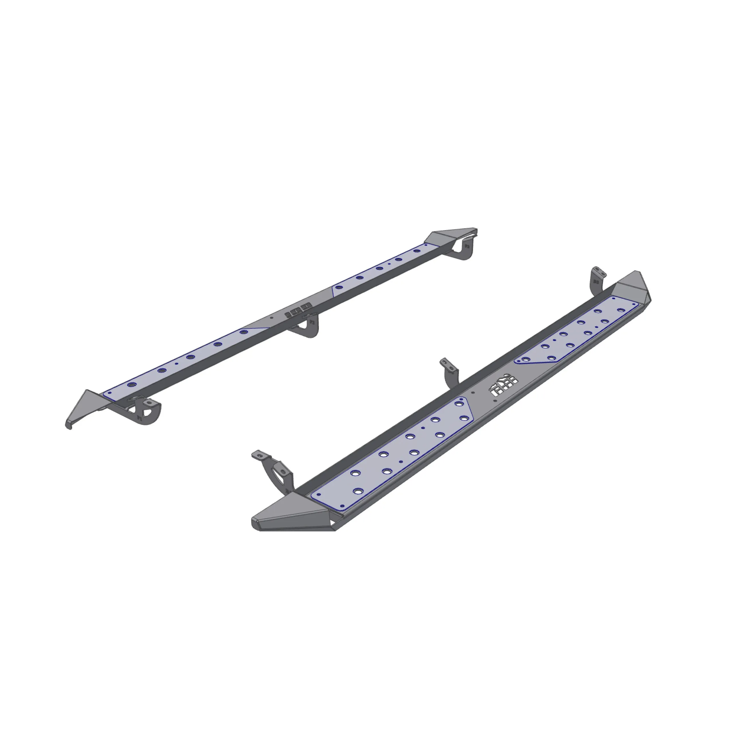 CBI Offroad Side Steps | 2016-2022 Toyota Tacoma (300-000-010-081)