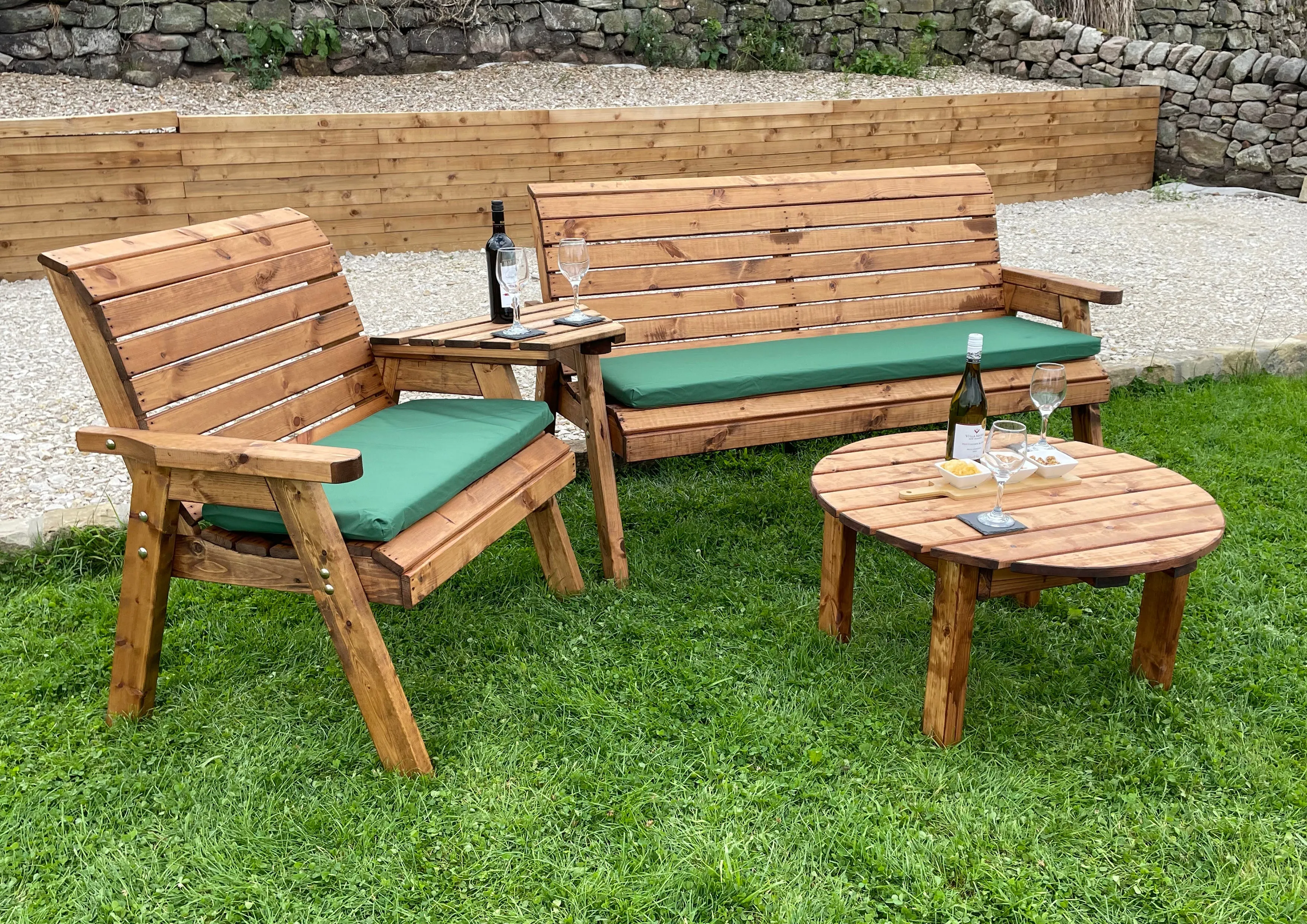 Charles Taylor Grand Four Seater Angled Companion Set