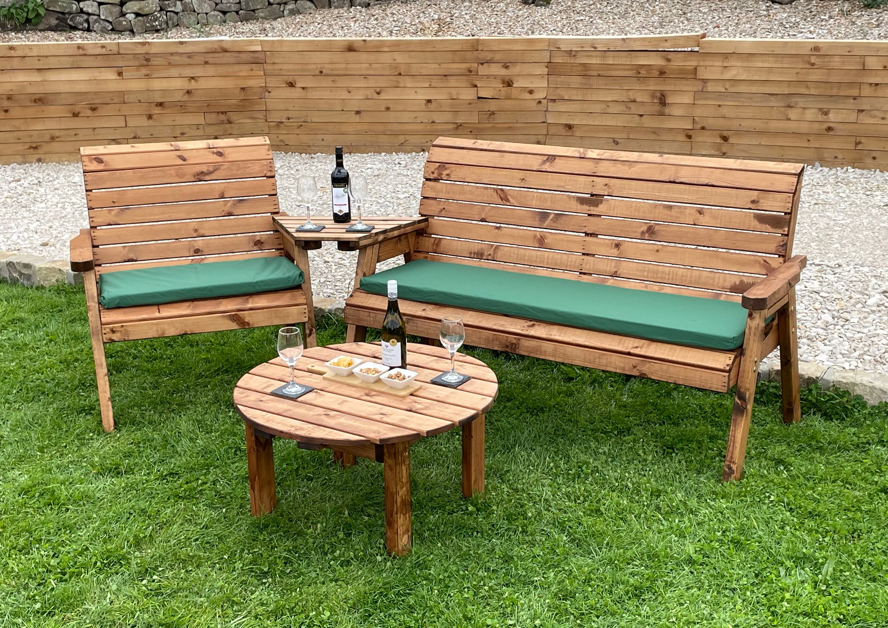 Charles Taylor Grand Four Seater Angled Companion Set