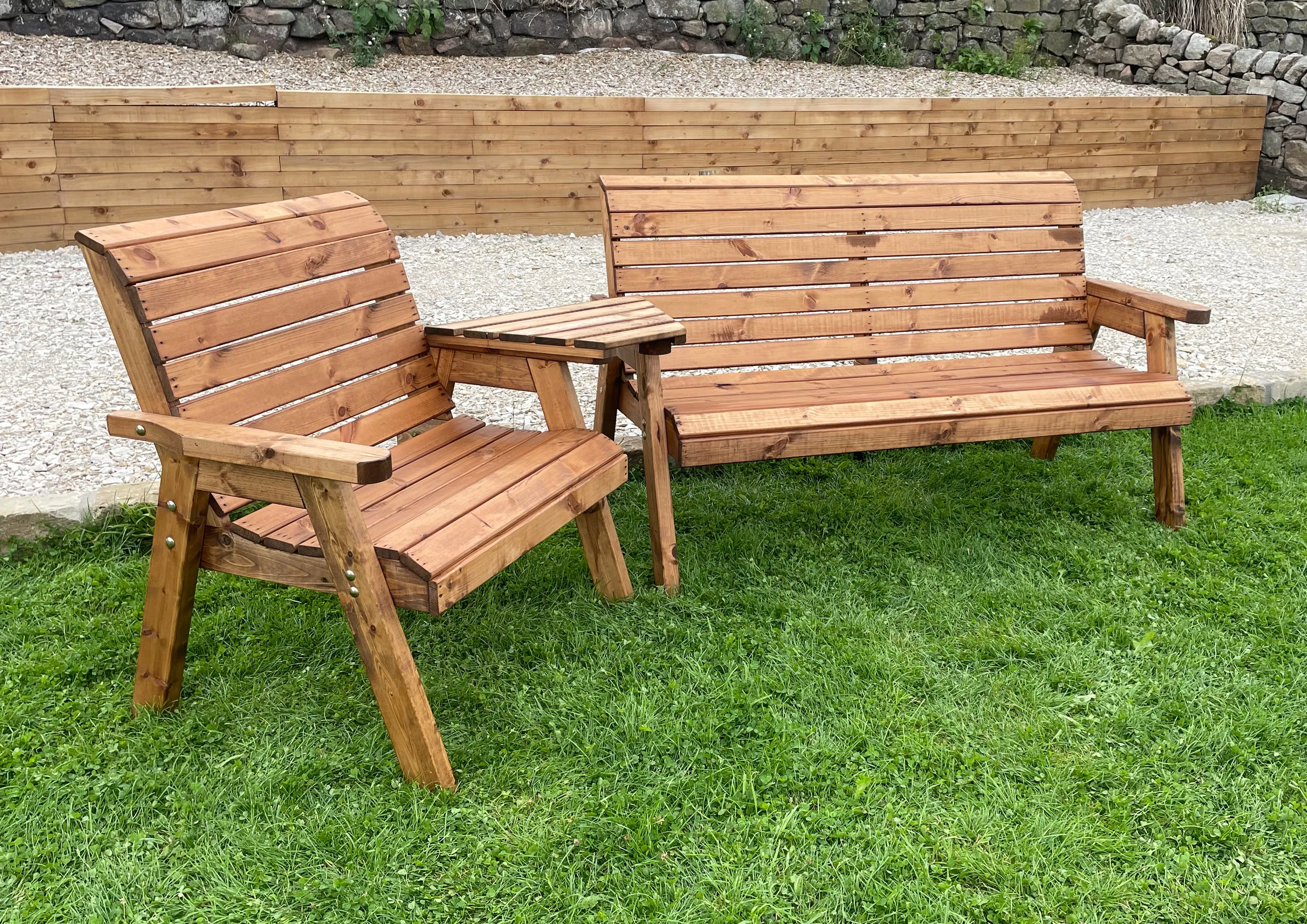 Charles Taylor Grand Four Seater Angled Companion Set