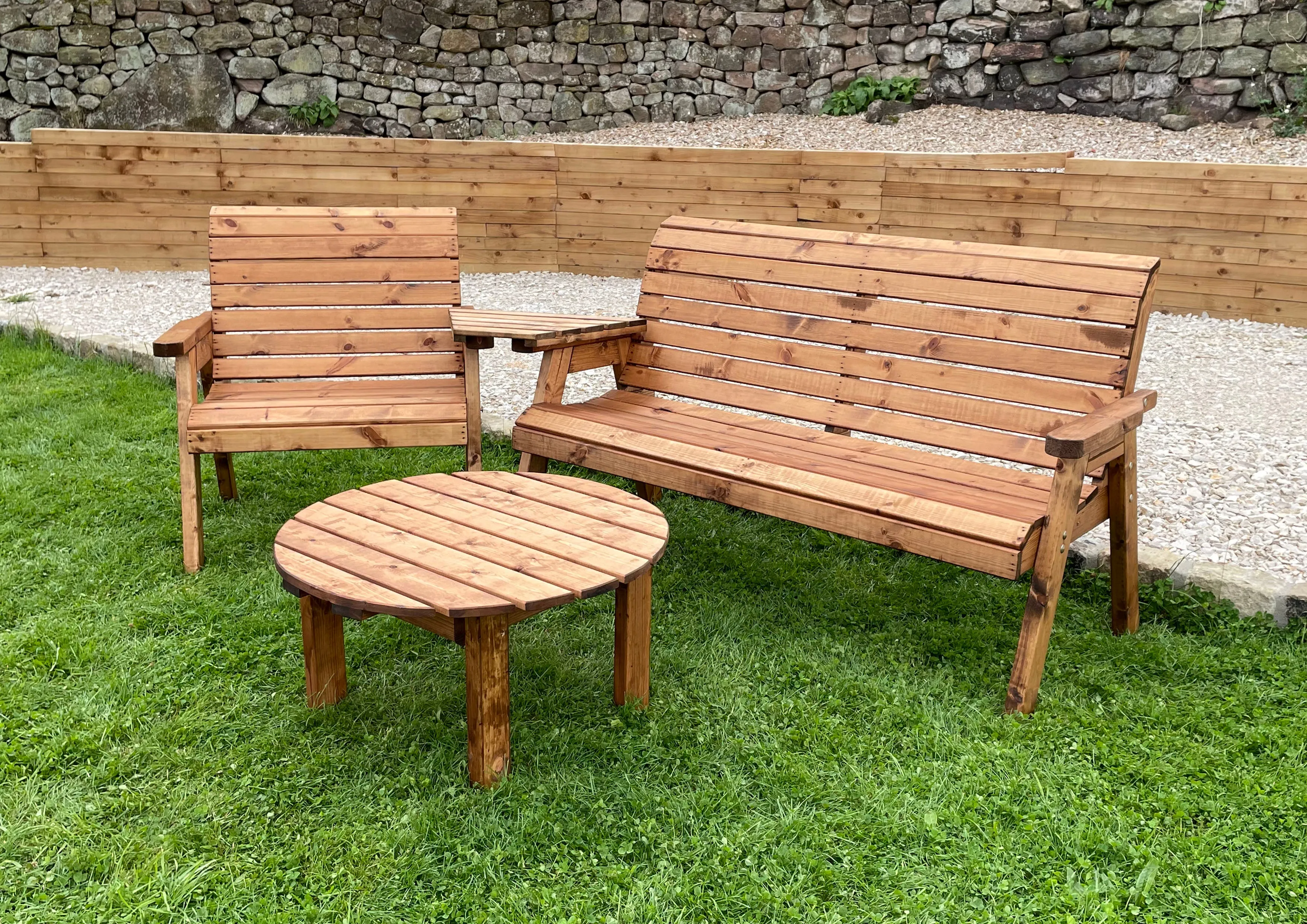 Charles Taylor Grand Four Seater Angled Companion Set