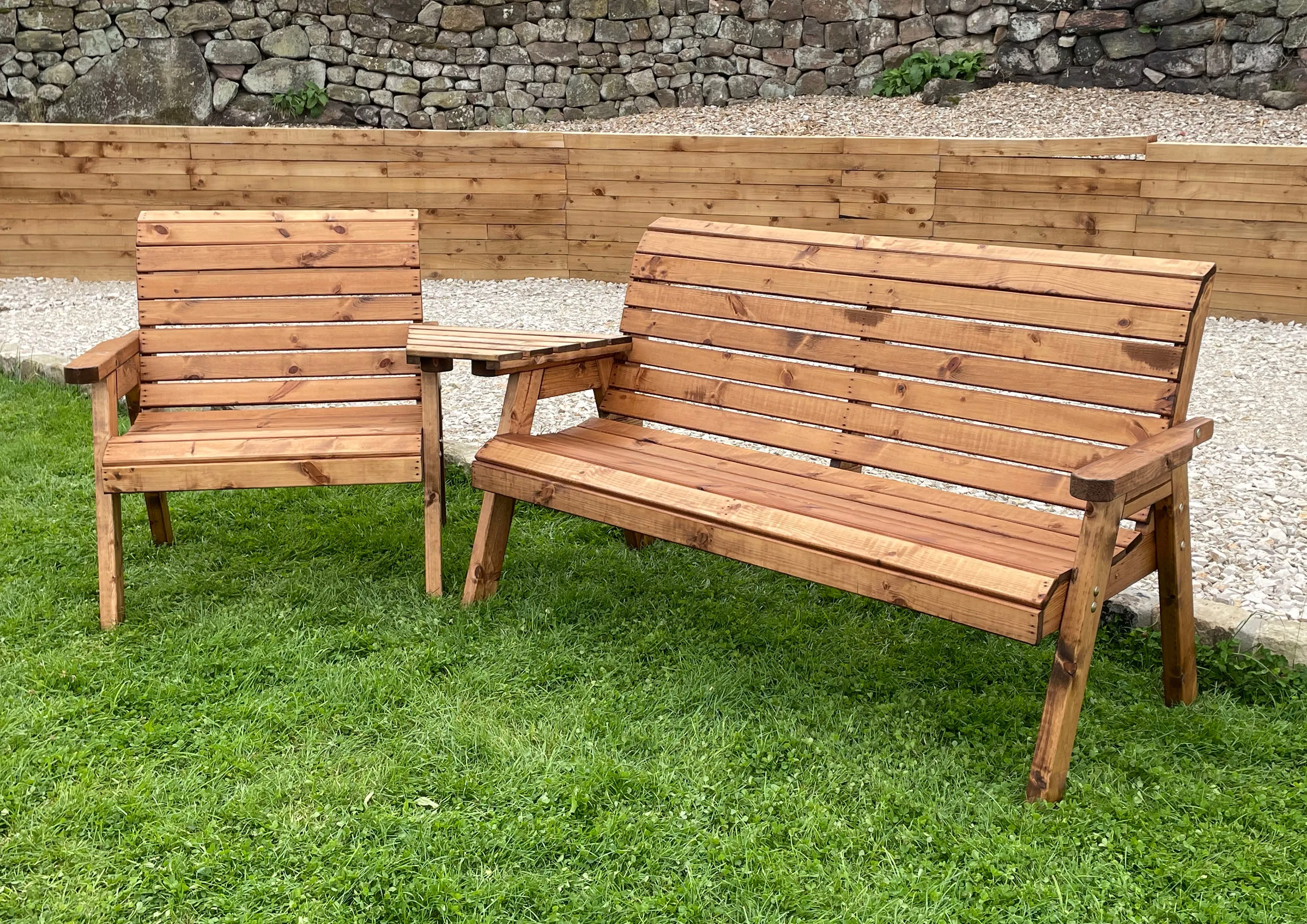 Charles Taylor Grand Four Seater Angled Companion Set