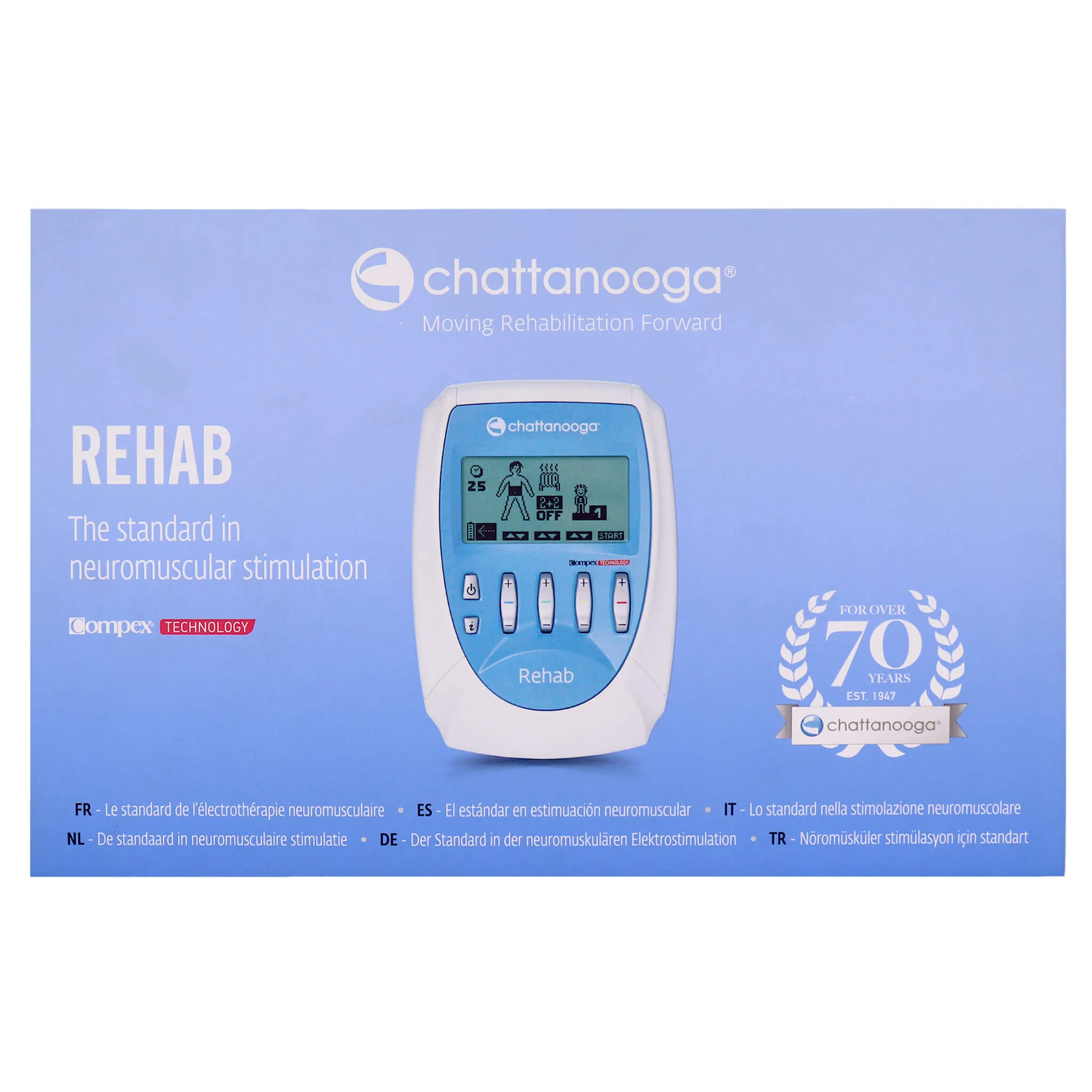 Chattanooga Rehab 4 Channel NMES-TENS Unit