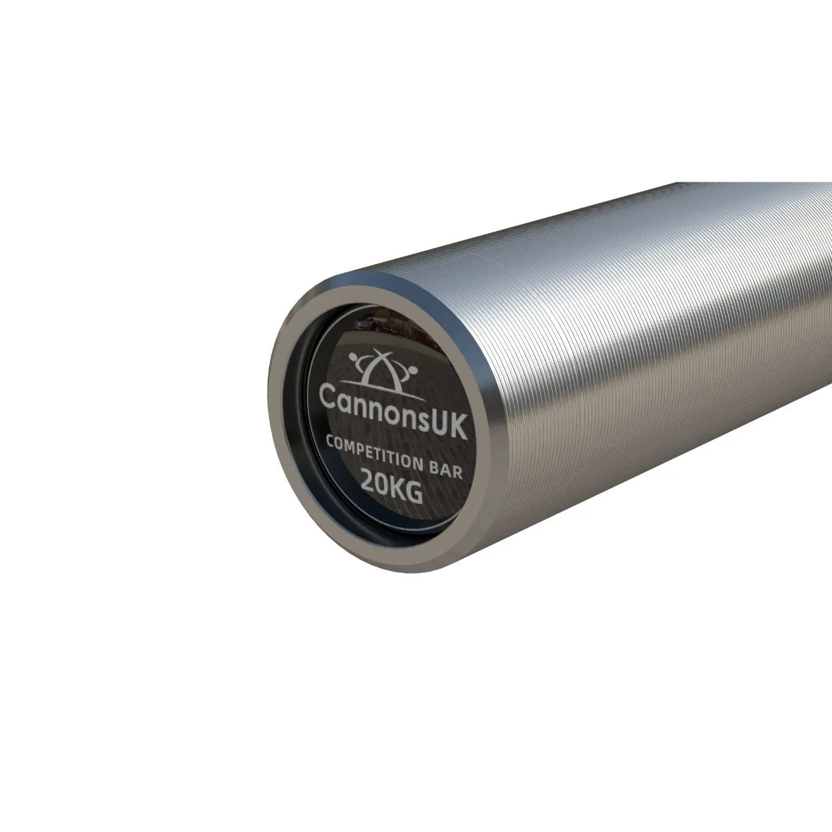 Chrome 7ft Olympic barbell IWF standard knurling 1,000lb max load