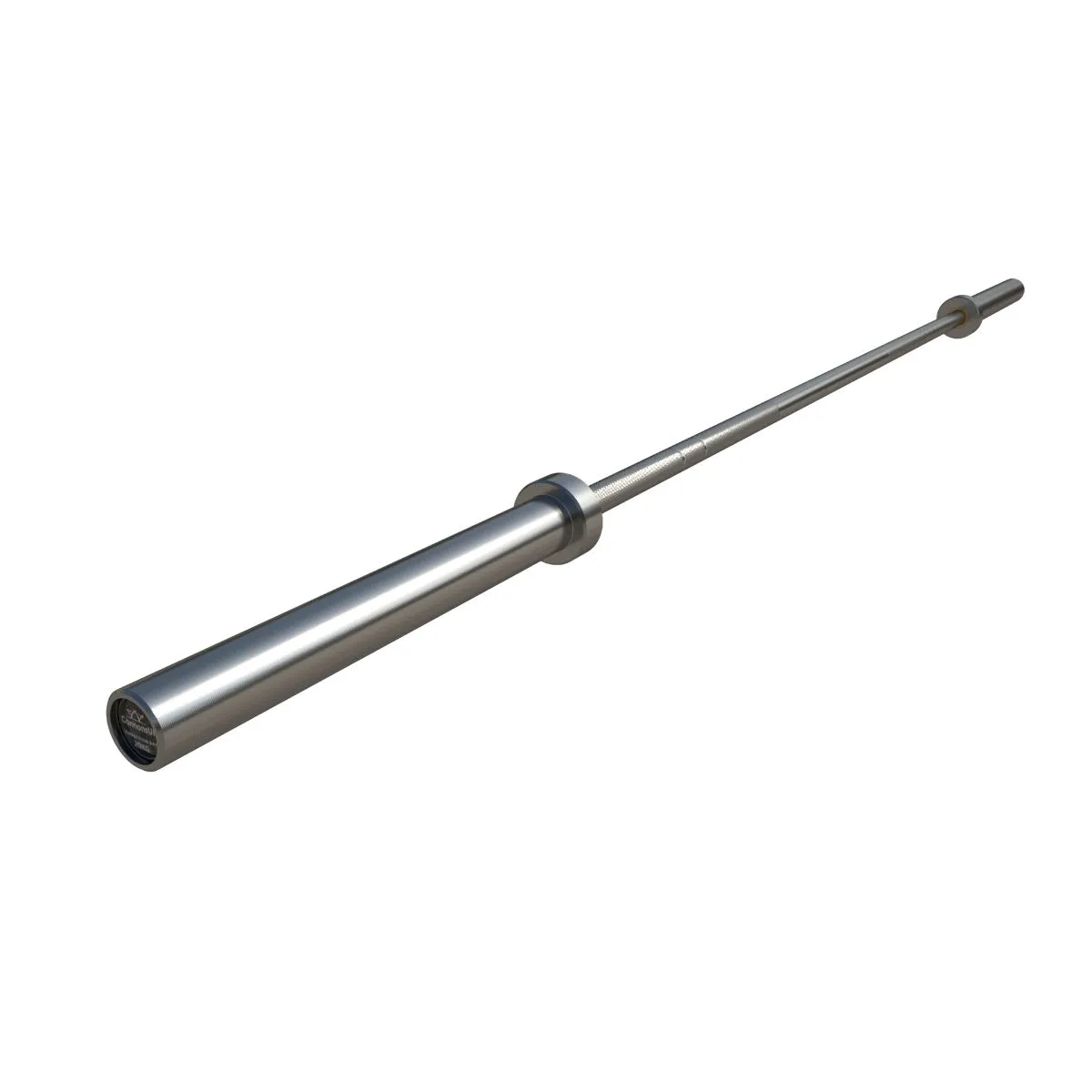 Chrome 7ft Olympic barbell IWF standard knurling 1,000lb max load