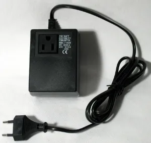 CONVERTER TRANSFORMER 240 TO 110 200W STEP DOWN ADAPTER VOLATAGE WATT POWER  NEW