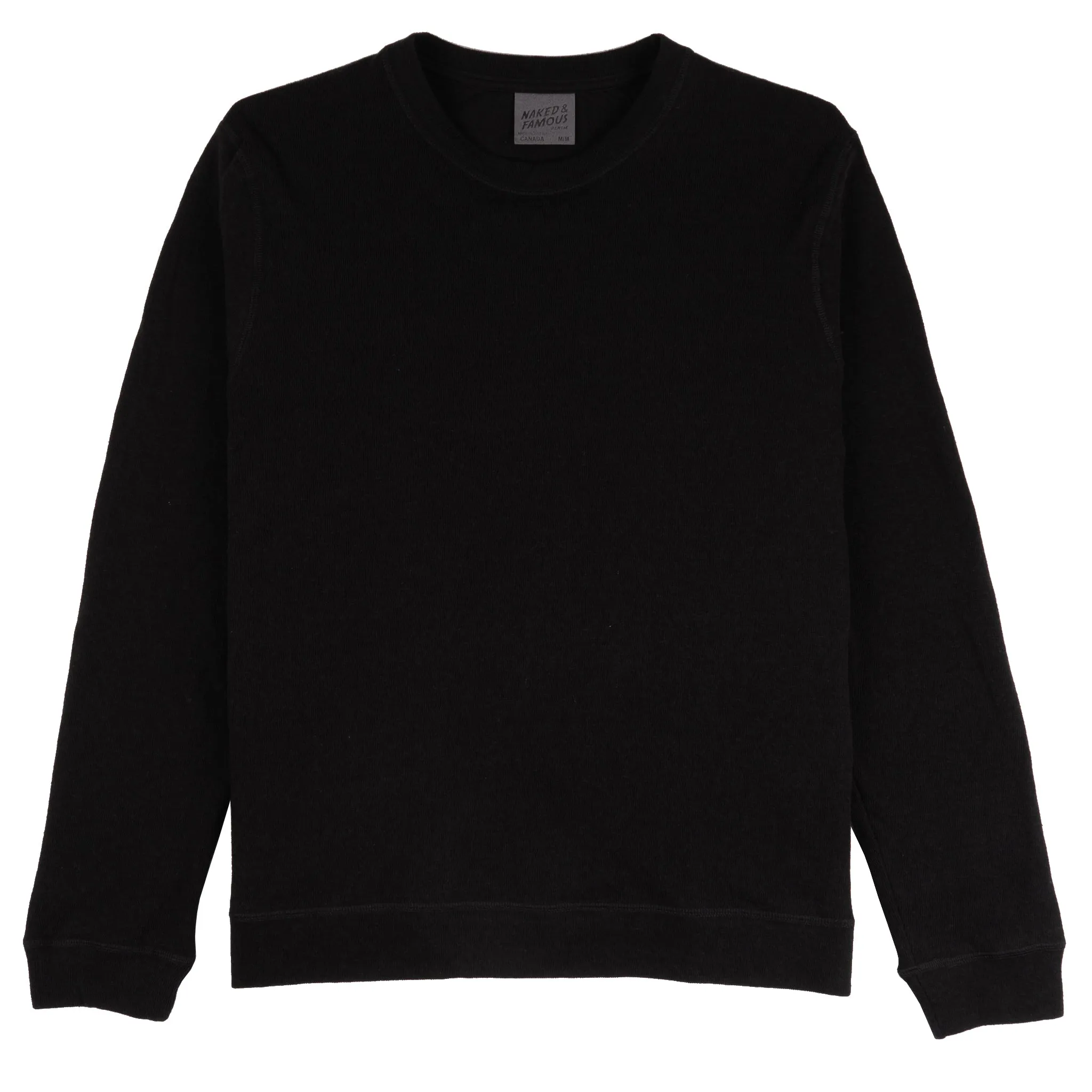 Crew - Vintage Doubleface - Black