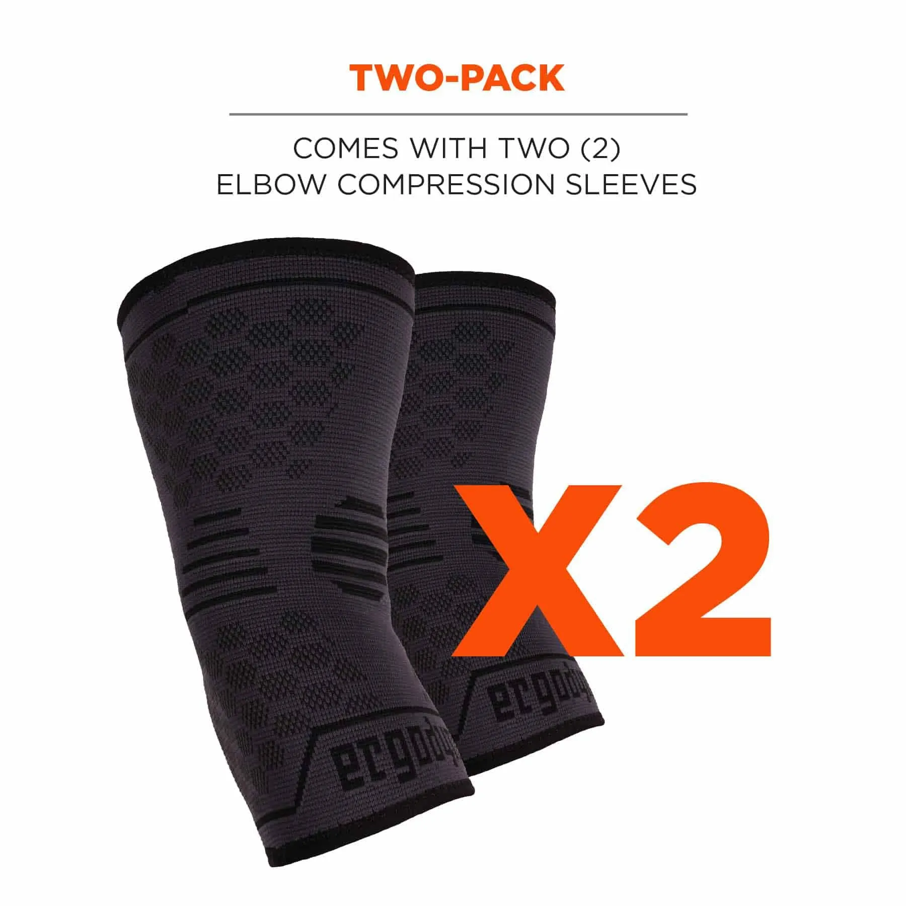 Ergodyne 16593 651 M Black Elbow Compression Sleeve
