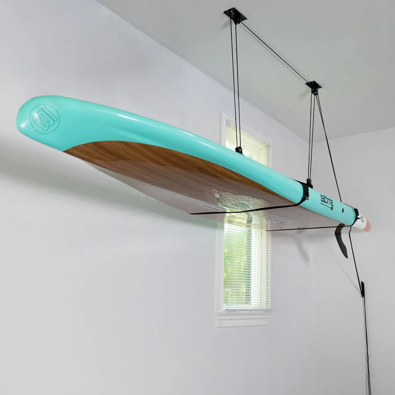 Essential SUP & Surfboard Garage Ceiling Storage Hoist | 2-Pack