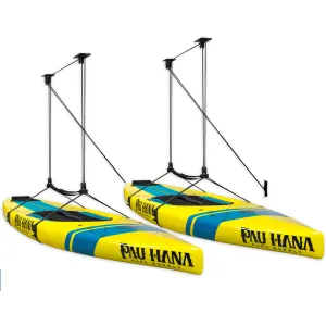 Essential SUP & Surfboard Garage Ceiling Storage Hoist | 2-Pack