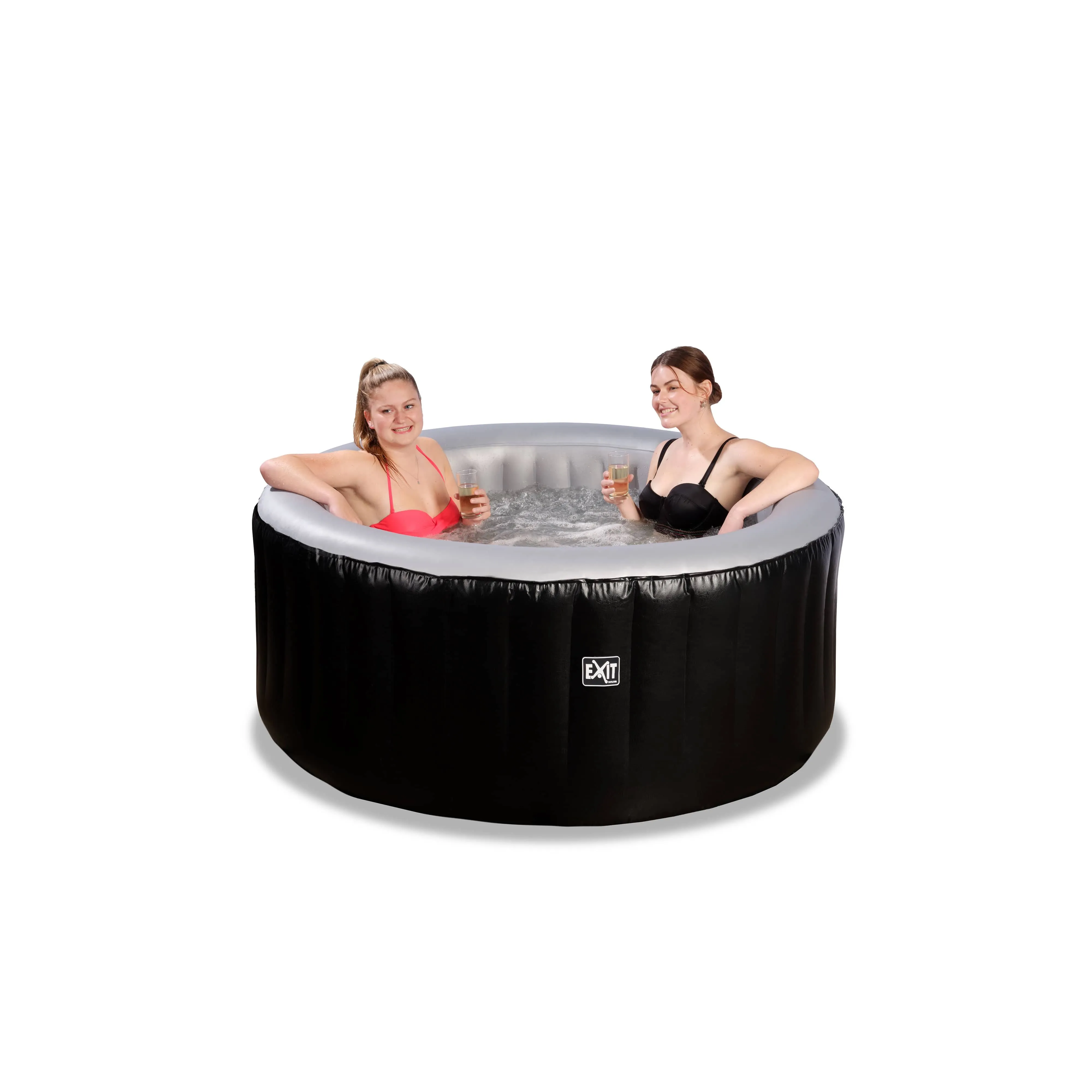 EXIT Silver Classic Spa ø165x65cm 686 L Capacity Outdoor Hot Tub