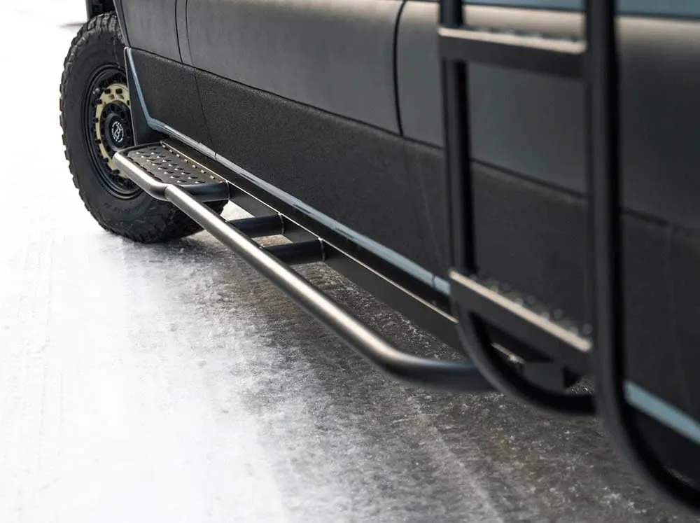 Flatline Van Co Sprinter Side Steps