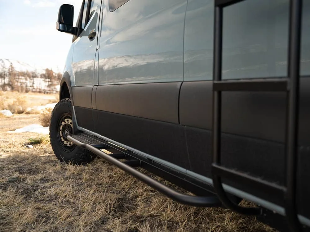 Flatline Van Co Sprinter Side Steps