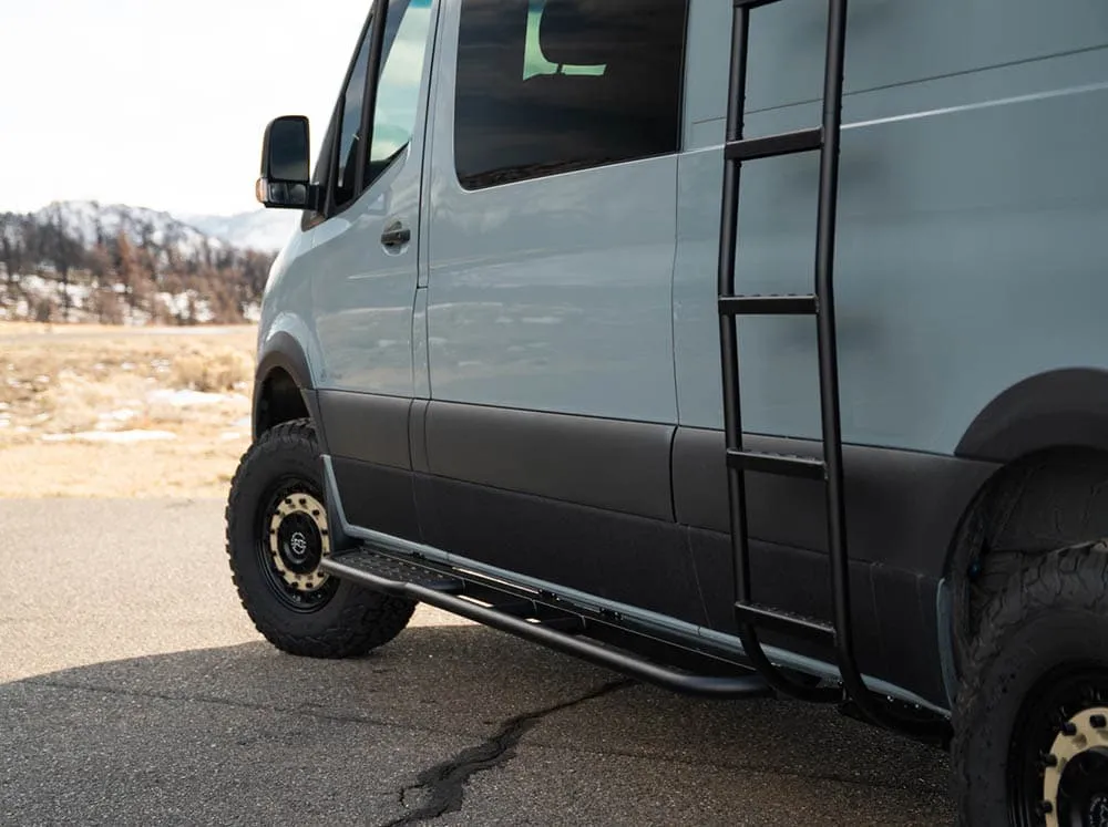 Flatline Van Co Sprinter Side Steps