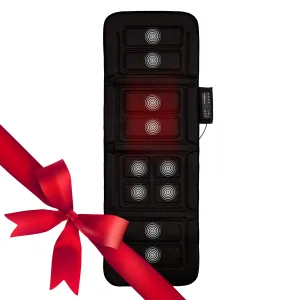 Full-Body Massage Mat, Black