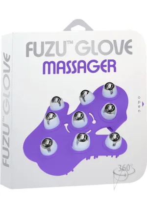 Fuzu Glove Massager Neon Purple