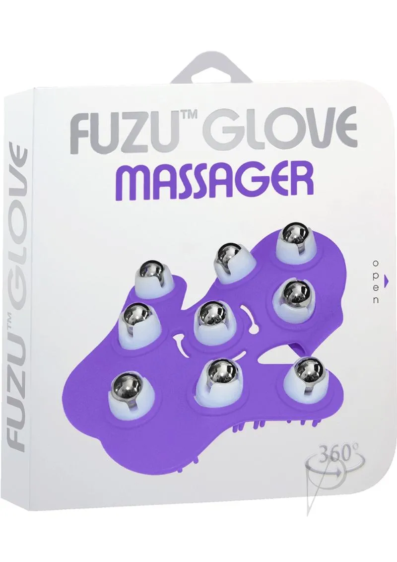 Fuzu Glove Massager Neon Purple