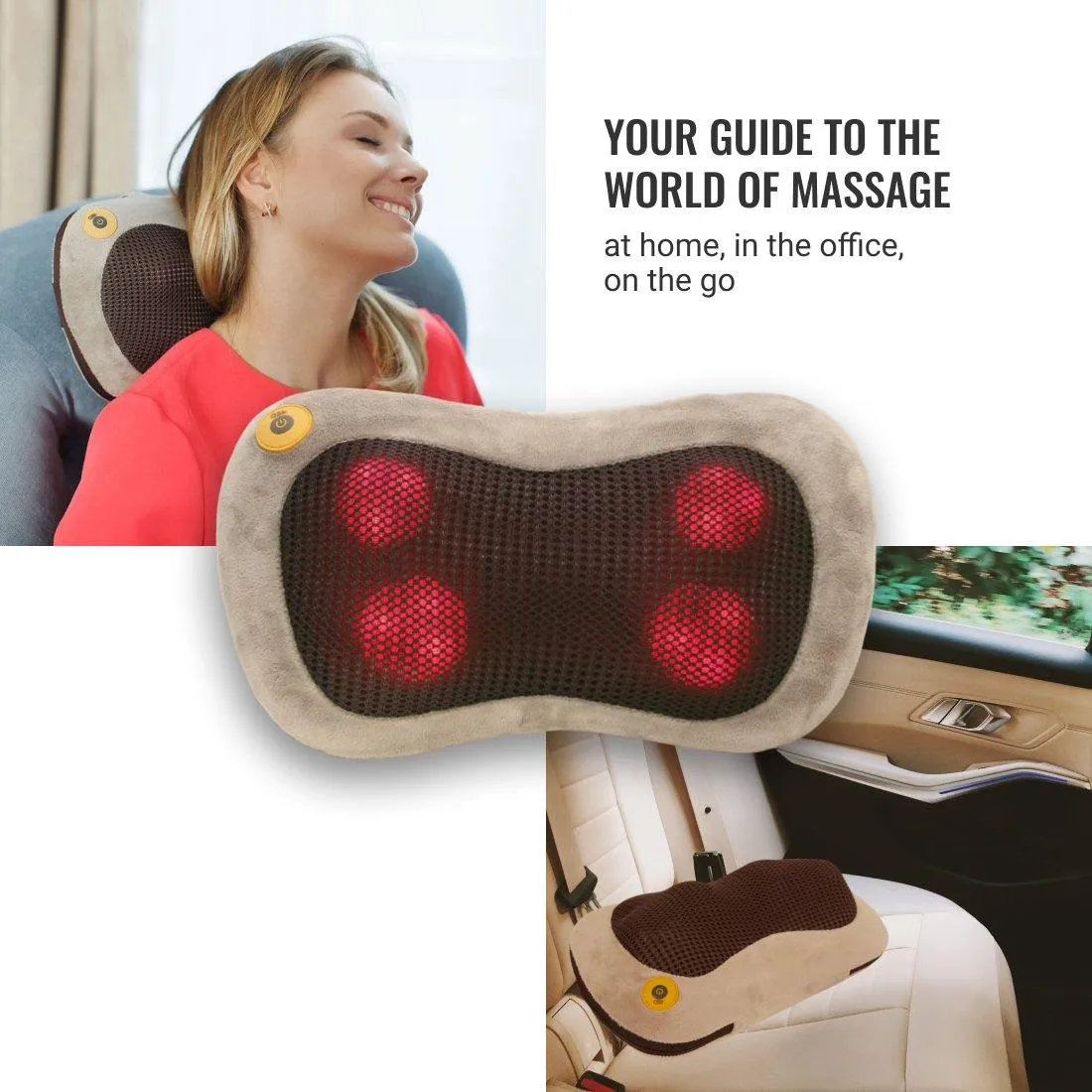 GESS uShiatsu Electric Massage Pillow